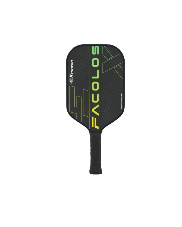 Bộ 2 vợt Pickleball Facolos Sport Series – ExPower - Black - 14mm