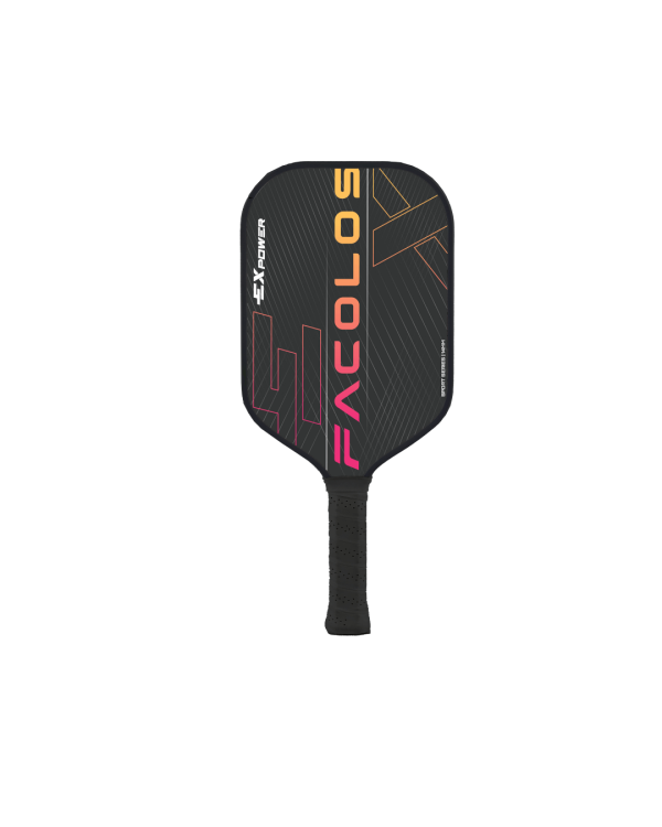 Bộ 2 vợt Pickleball Facolos Sport Series – ExPower - Black - 14mm