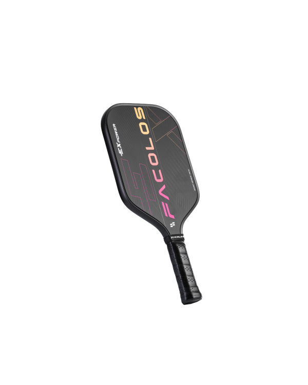 Bộ 2 vợt Pickleball Facolos Sport Series – ExPower - Black - 14mm