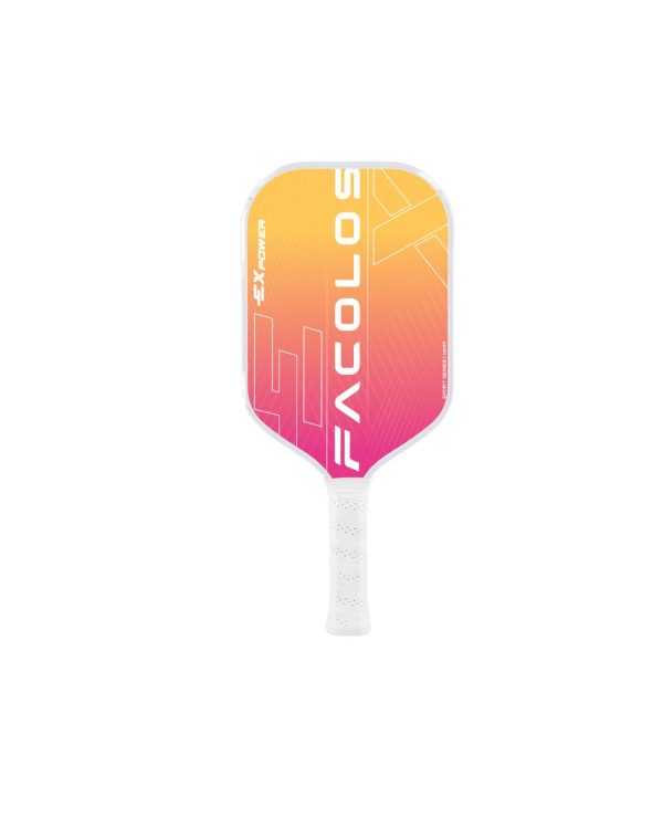 Bộ 2 vợt Pickleball Facolos Sport Series – ExPower - White - 14mm