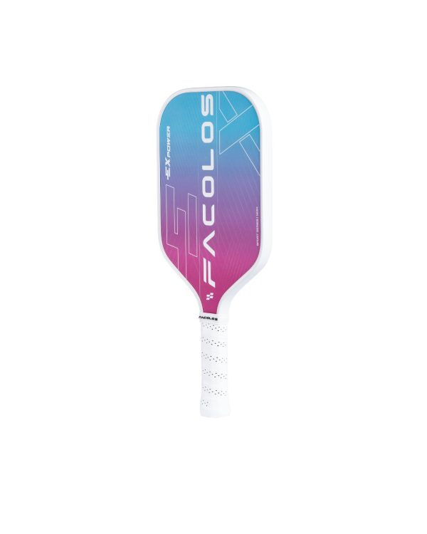 Bộ 2 vợt Pickleball Facolos Sport Series – ExPower - White - 14mm