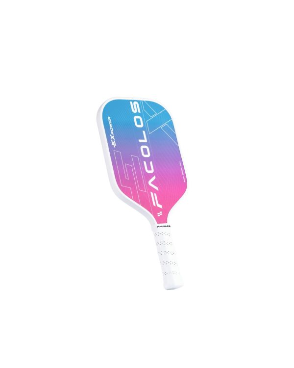 Bộ 2 vợt Pickleball Facolos Sport Series – ExPower - White - 14mm