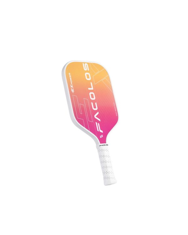 Bộ 2 vợt Pickleball Facolos Sport Series – ExPower - White - 14mm
