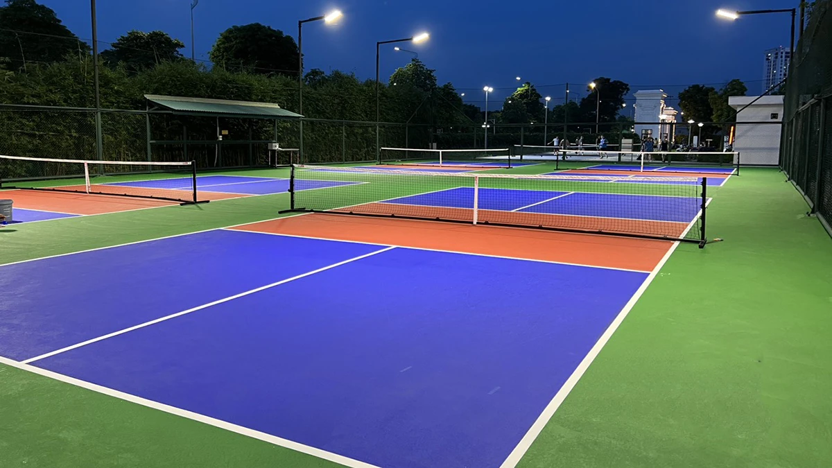 Xây dựng sân pickleball tại Việt Nam