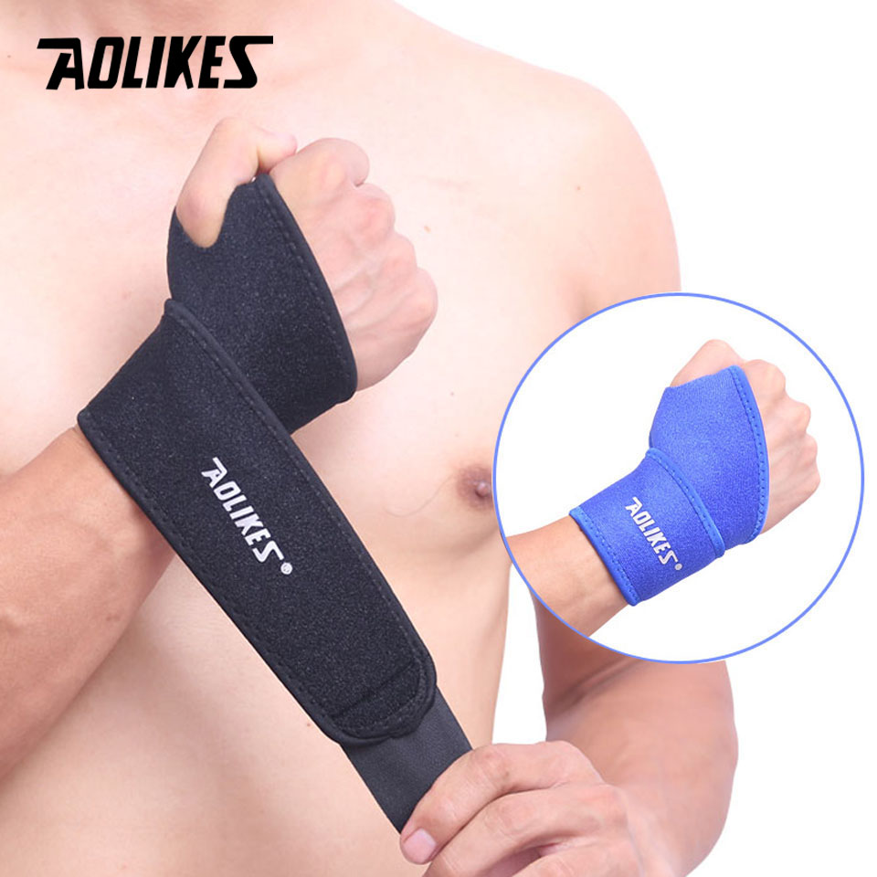Băng cổ tay xỏ ngón Aolikes 7937