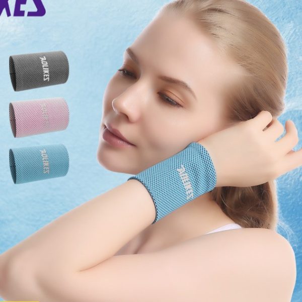Băng cổ tay lụa Aolikes - 9cm