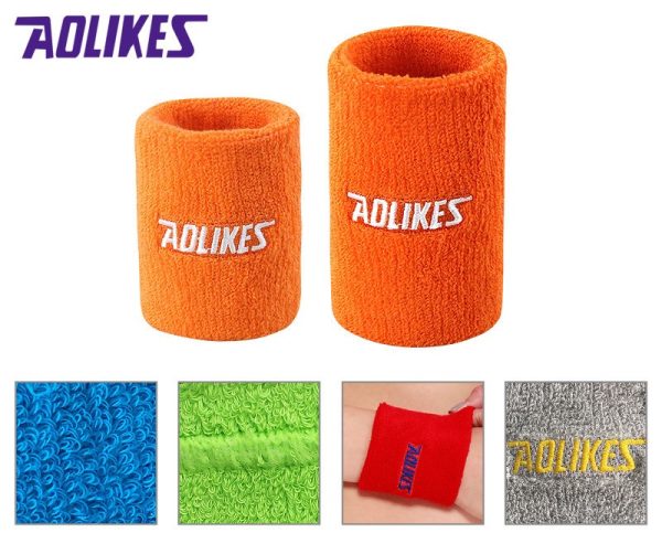 Băng cổ tay thấm mồ hôi Aolikes 11cm