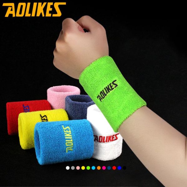 Băng cổ tay thấm mồ hôi Aolikes 11cm