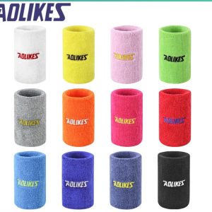 Băng cổ tay thấm mồ hôi Aolikes 11cm
