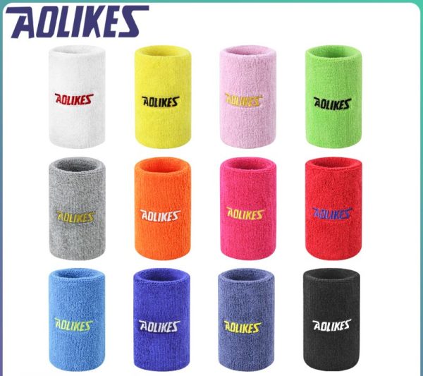 Băng cổ tay thấm mồ hôi Aolikes 11cm