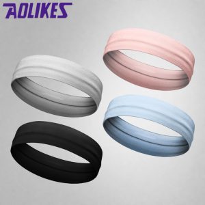 Băng trán thể thao mỏng viền silicone Aolikes 2110
