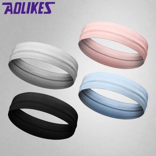 Băng trán thể thao mỏng viền silicone Aolikes 2110