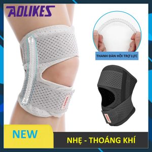 Bó gối thể thao thoáng khí 2 lò xo Aolikes