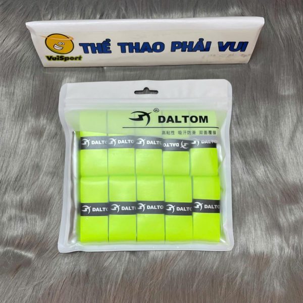 Quấn cán Daltom loại 2 lớp nilon dùng được cho Pickleball, Cầu lông, Tennis