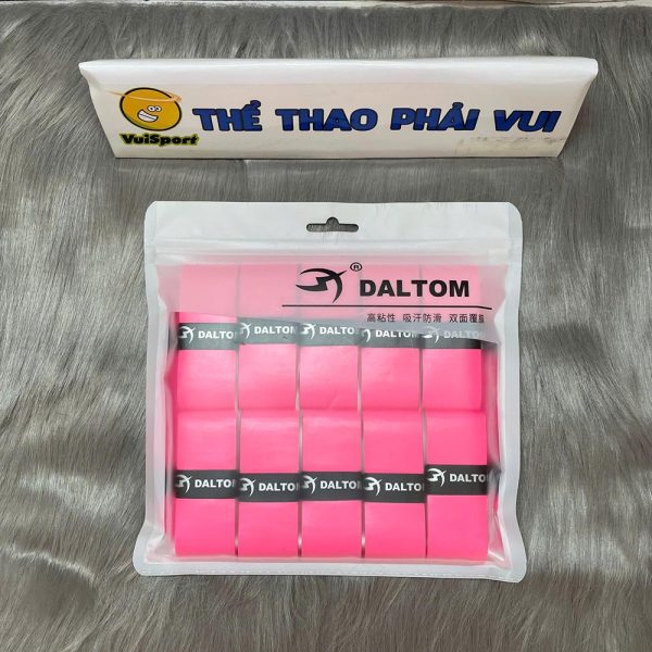 Quấn cán Daltom loại 2 lớp nilon dùng được cho Pickleball, Cầu lông, Tennis