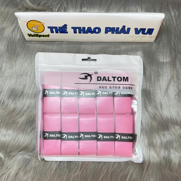 Quấn cán Daltom loại 2 lớp nilon dùng được cho Pickleball, Cầu lông, Tennis