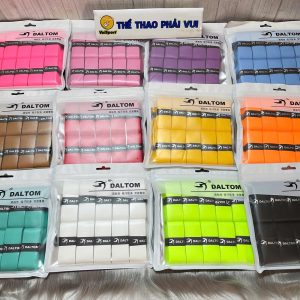 Quấn cán Daltom loại 2 lớp nilon dùng được cho Pickleball, Cầu lông, Tennis