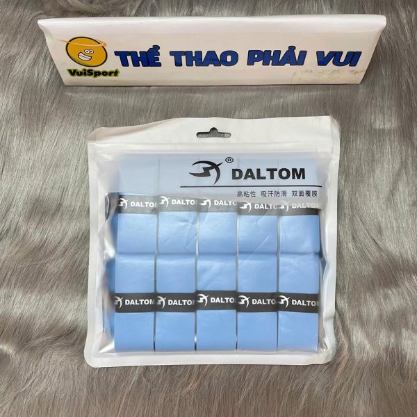Quấn cán Daltom loại 2 lớp nilon dùng được cho Pickleball, Cầu lông, Tennis