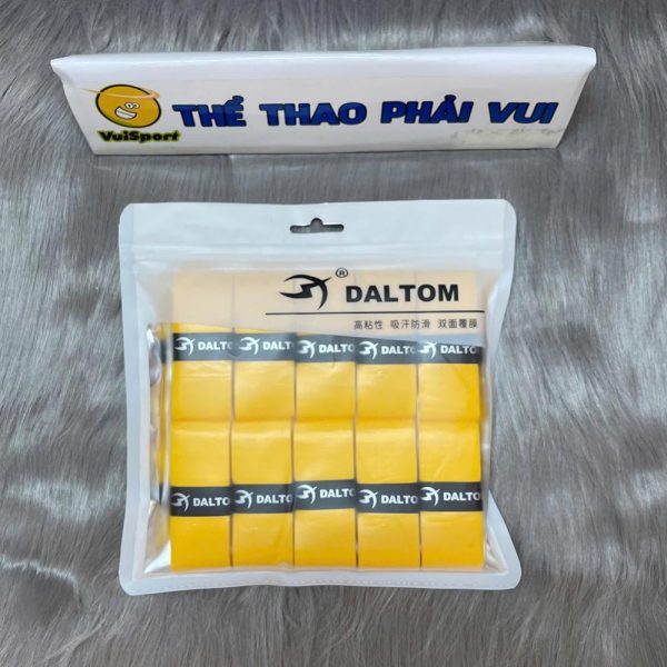 Quấn cán Daltom loại 2 lớp nilon dùng được cho Pickleball, Cầu lông, Tennis