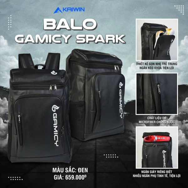 Balo Pickleball Kaiwin Gamicy Spark