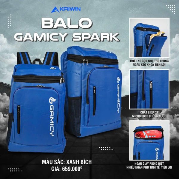 Balo Pickleball Kaiwin Gamicy Spark
