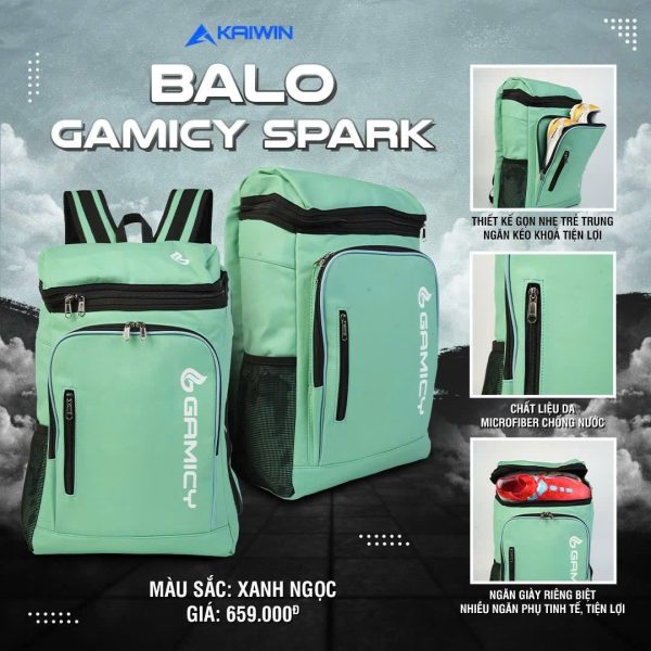Balo Pickleball Kaiwin Gamicy Spark