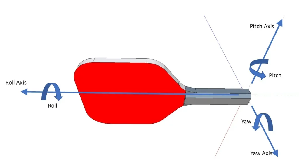 Cách tìm “điểm ngọt” trên vợt pickleball