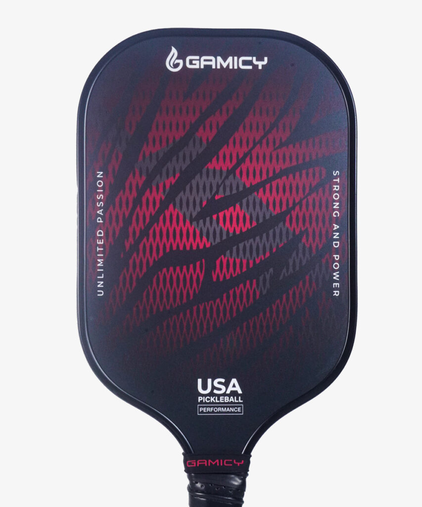 Vợt Pickleball Kaiwin Gamicy Lion – 16mm - màu đen Vợt Pickleball Kaiwin Gamicy Lion – 16mm - màu đen
